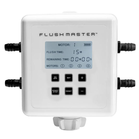 Flushmaster Outboard Flushing System  4 Outlet wFour 7 Hose Kits SMFM4007