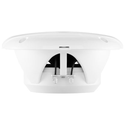 Boss Audio MR50 525 Round Speakers  White  Pair MR50