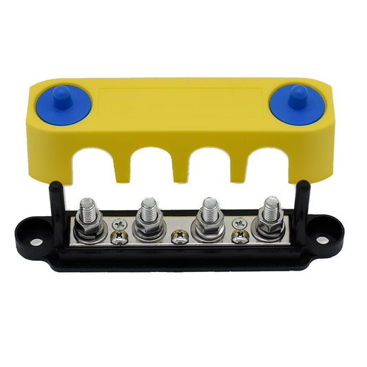 Bluewater Common Stud 4 Gang Negative Busbar Terminal Block 313756B023