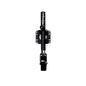 Powerwinch Select Series Jack  1000lb WeldOn Single Wheel Carbon Black 21400J1000W1BR