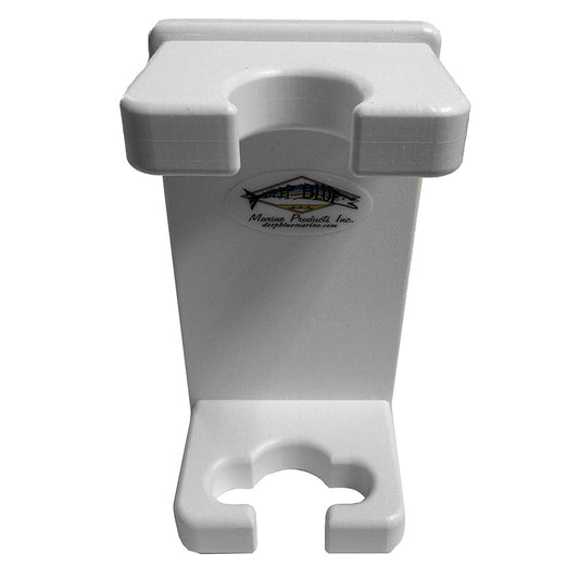 Deep Blue Marine Boga Grip Holder  Suction Mount or Screw Mount  White BB1