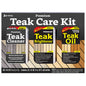 Star brite Premium Teak Care Kit  Step 1 Step 2  Step 3  16 oz 81216