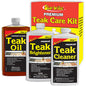Star brite Premium Teak Care Kit  Step 1 Step 2  Step 3  32 oz 81202