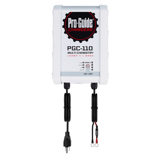 ProGuide 1 Bank OnBoard Battery Charger  12V  10Amp PGC110