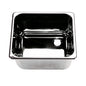Scandvik Rectangular Sink Stainless Steel  Right Side Drain 10224