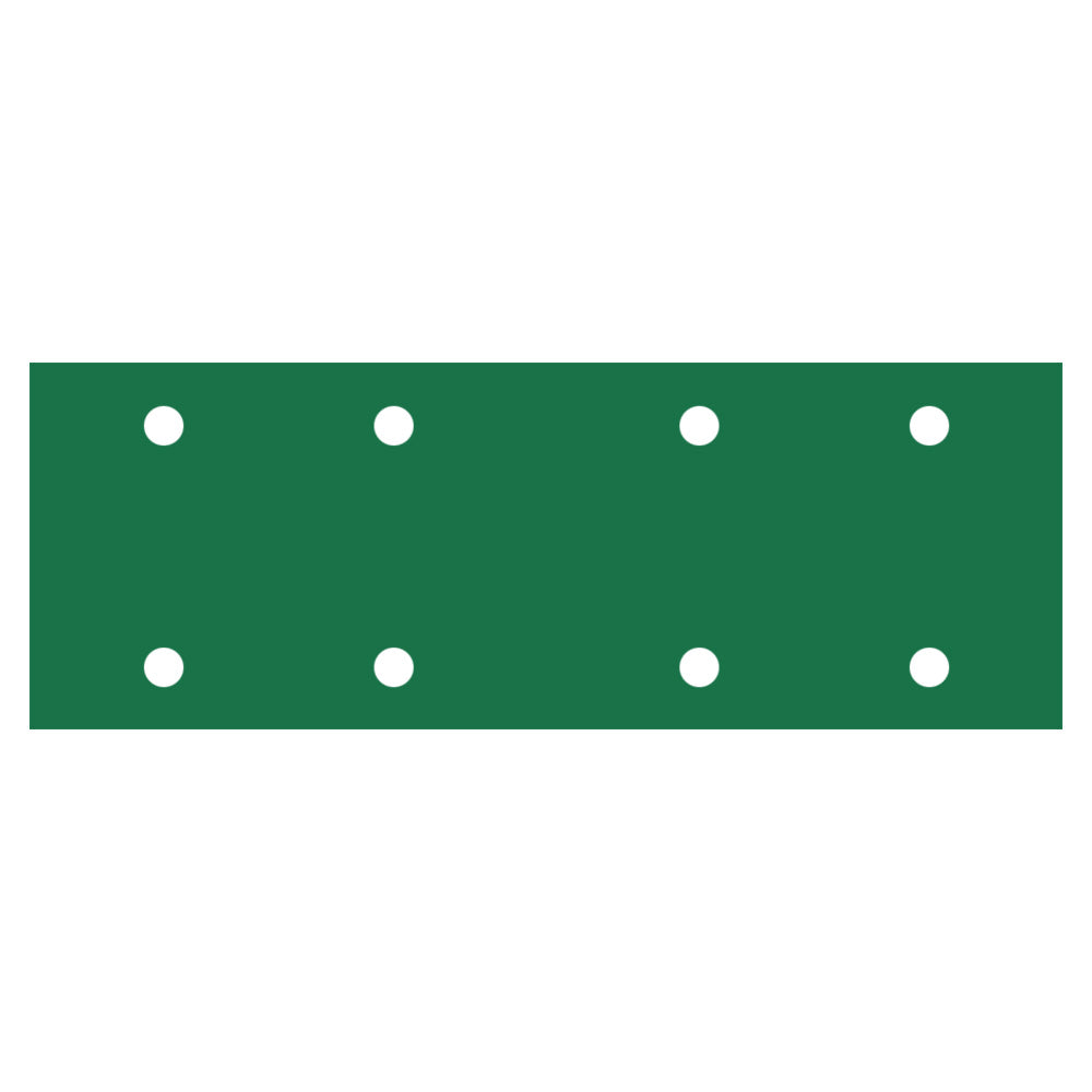 RUPES PROCUT Film Abrasive Sheets 70mm x 200mm 275 x 78  8 Hole  P320 Grit Box of 100pcs 945FF320
