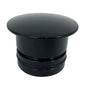 Bobs Machine Deck Plug  Pedestal Seat Plug 177 Hole  Black 311000001PCGBLK