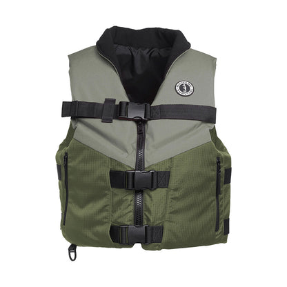 Mustang Accel Foam Vest  GreenGrey  XXL MV4627833XXL