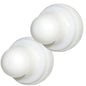 Blue Sea 4136 Push Button Reset Only Circuit Breaker Boot  White  2Pack 4136