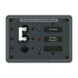 Blue Sea 8129 AC Main  Branch ASeries Toggle Circuit Breaker Panel 230V  Main  1 Position 8129