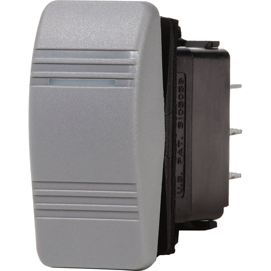 Blue Sea 8230 Water Resistant Contura III Switch  OFFON  Grey 8230