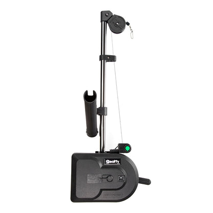 Scotty 1101 Depthpower 30 Electric Downrigger wRod Holder  Swivel Base 1101
