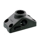 Scotty 241 Locking Combination Side or Deck Mount  Black 241LBK