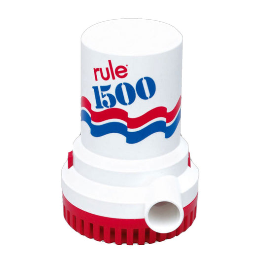Rule 1500 GPH NonAutomatic Bilge Pump  24v 03