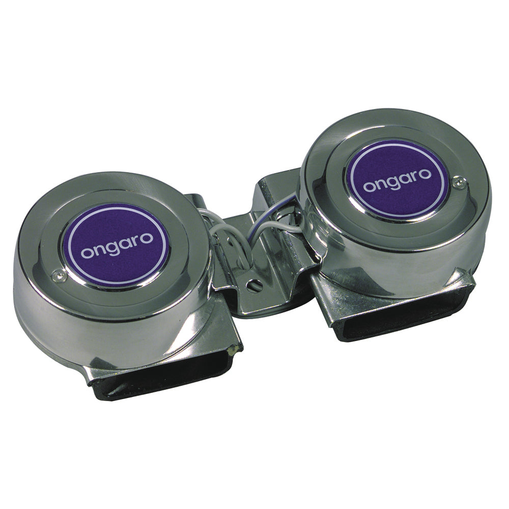 Schmitt Marine Ongaro Mini Compact Twin Horn  12V 10001