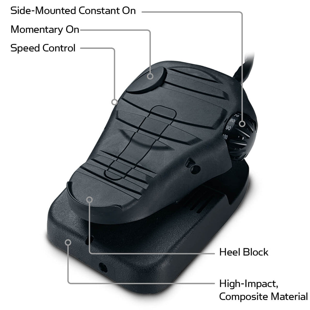 Minn Kota Edge 55  Latch  Door  Foot Control  12V55lb52 1355957