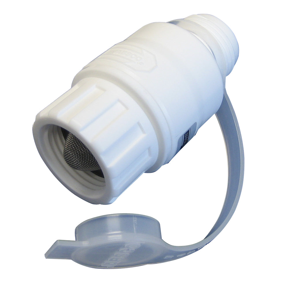 Jabsco InLine Water Pressure Regulator 45psi  White 444110045