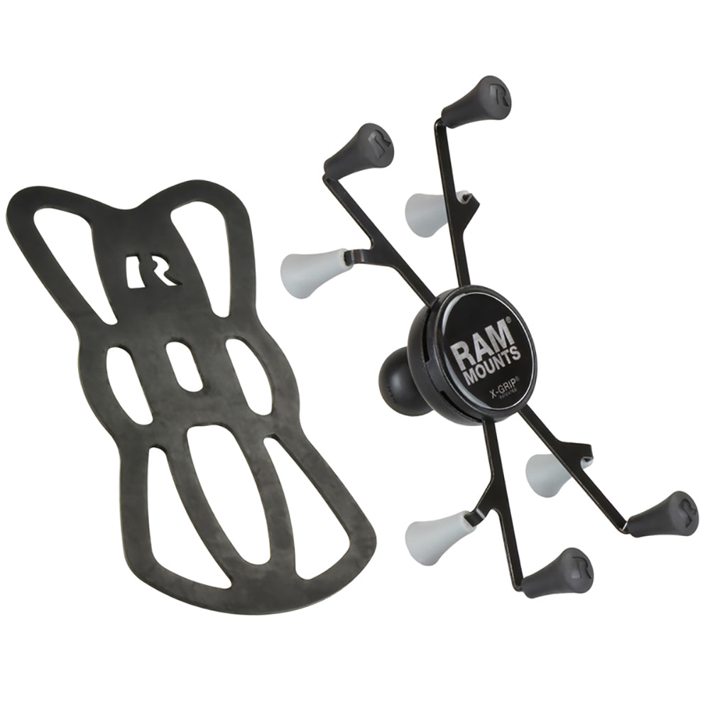 RAM Mount XGrip Universal Tablet Holder w1 Ball RAMHOLUN8BU