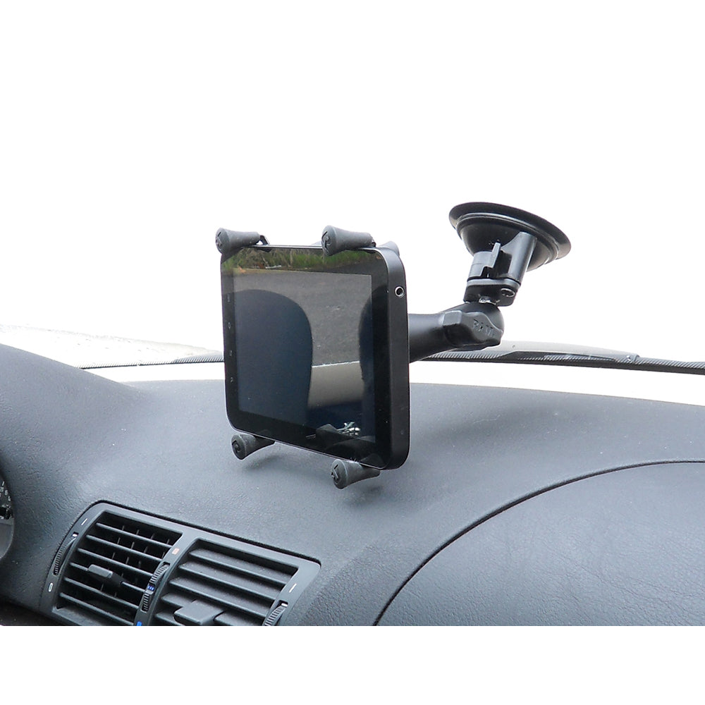 RAM Mount Twist Lock Suction Cup Base wUniversal XGrip II RAMB166UN8U