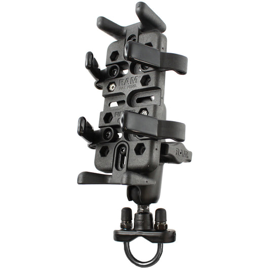 RAM Mount Universal Finger Grip Holder Handlebar Rail Mount RAMB149ZUN4U