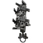 RAM Mount Universal Finger Grip Holder Handlebar Rail Mount RAMB149ZUN4U