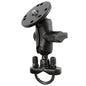 RAM Mount Handlebar UBolt Base Short Arm w14 20 Threaded Stud f Cameras RAMB149ZAC1U