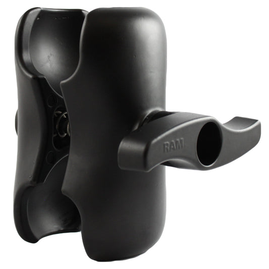 RAM Mount Double Socket Short Arm f338 E Size Ball Base RAME201UD