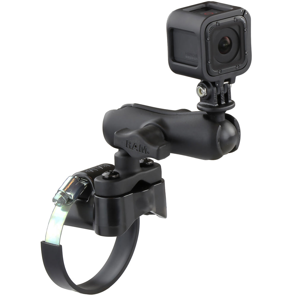RAM Mount GoPro Hero ATVUTV Strap Clamp Roll Bar Mount RAMB149Z2GOP1U