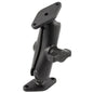 RAM Mount 1 Diameter Ball Mount w2 Diamond Bases RAMB102U