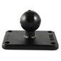RAM Mount 2 x 25 Rectangle Base w1 Ball RAMB202U225