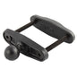 RAM Mount 25 Max Width Square Rail Base w1 Diameter Ball RAMB247U25