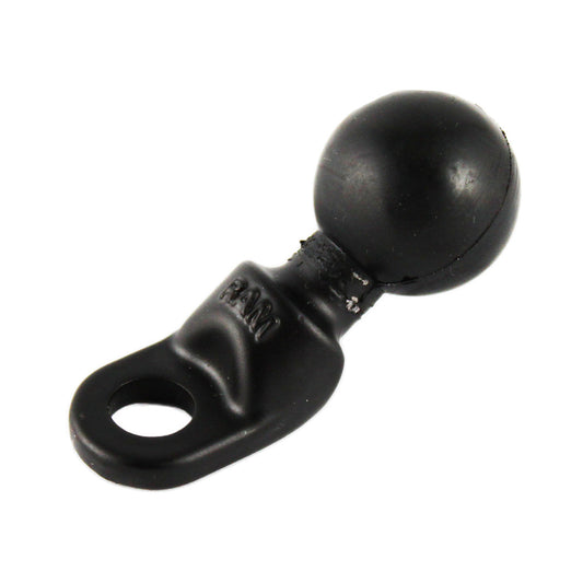 RAM Mount Motorcycle Base w9mm Hole  1 Ball RAMB272U