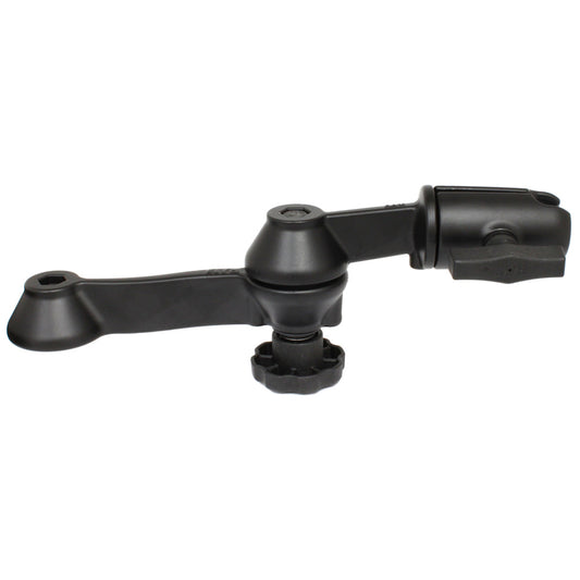 RAM Mount 12 Double Swing Arm wOpen Swivel Single Socket RAMVB1104U