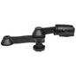 RAM Mount 12 Double Swing Arm wOpen Swivel Single Socket RAMVB1104U