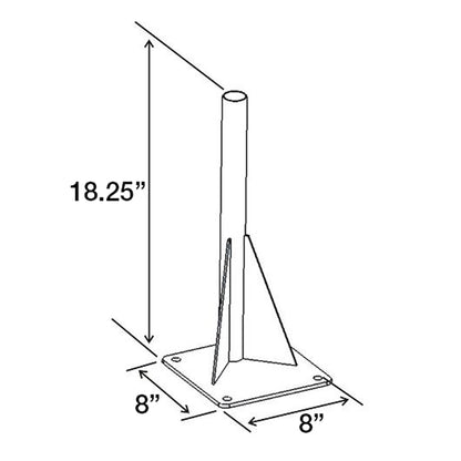 RAM Mount Universal DrillDown Laptop Mount RAMVBD122SW1
