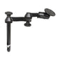 RAM Mount Double Swing Arm w8 Male TelePole  368 Base RAMVPSW18240