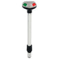 Perko Stealth Series LED BiColor 12 Pole Light  Small Threaded Collar  2 Mile 1619DP2BLK