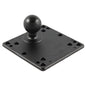 RAM Mount 100 x 100mm VESA Plate w15 Ball RAM246U
