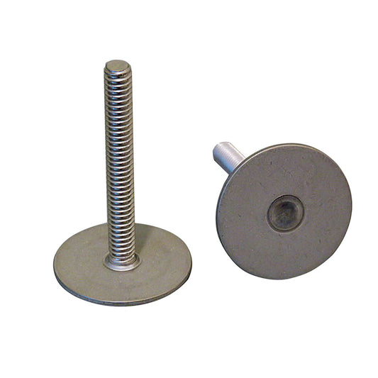 Weld Mount 15 Tall Stainless Stud w14 x 20 Threads  Qty 10 142024