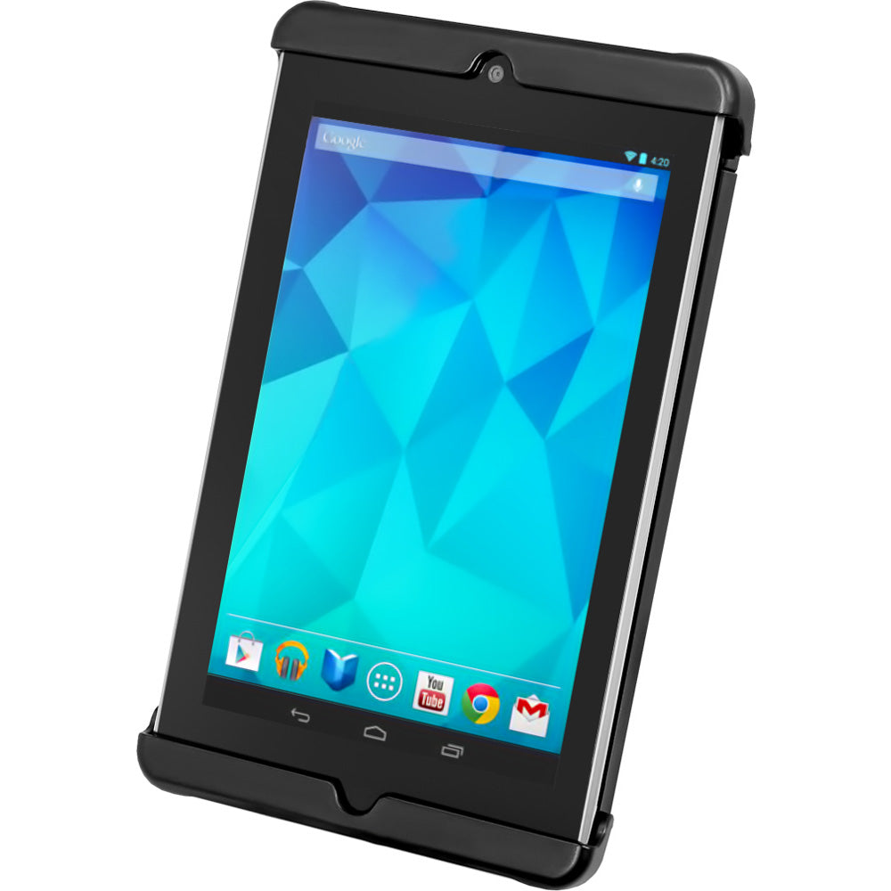 RAM Mount TabTite Universal Clamping Cradle fGoogle Nexus 7 w or wo Light Duty Sleeve RAMHOLTAB18U