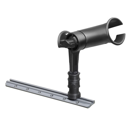 RAM Mount RAM Tube Jr Rod Holder w 4 Post  AdaptAPost Track Mounting Base RAP390SAAPU