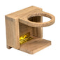 Whitecap Teak Folding Drink Holder 62601