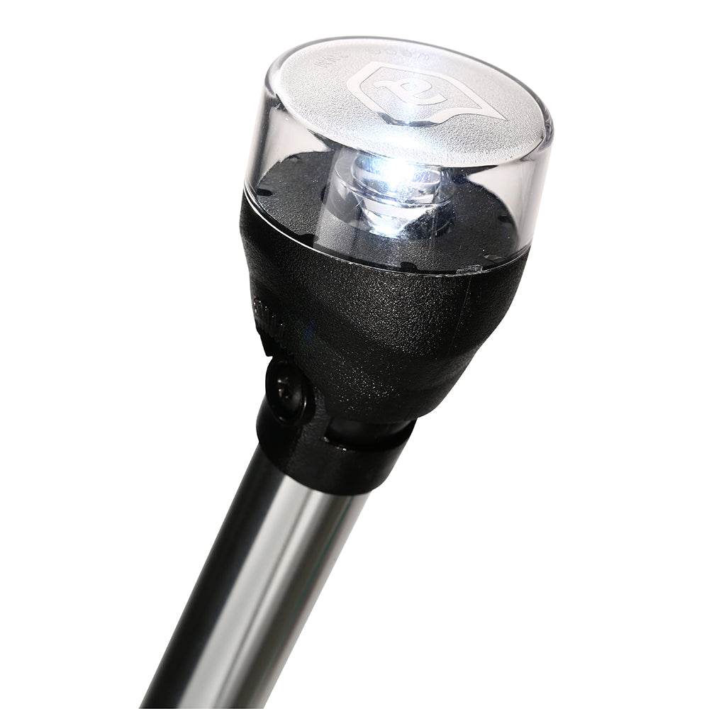 Attwood LED Articulating All Around Light  36 Pole 553036A7