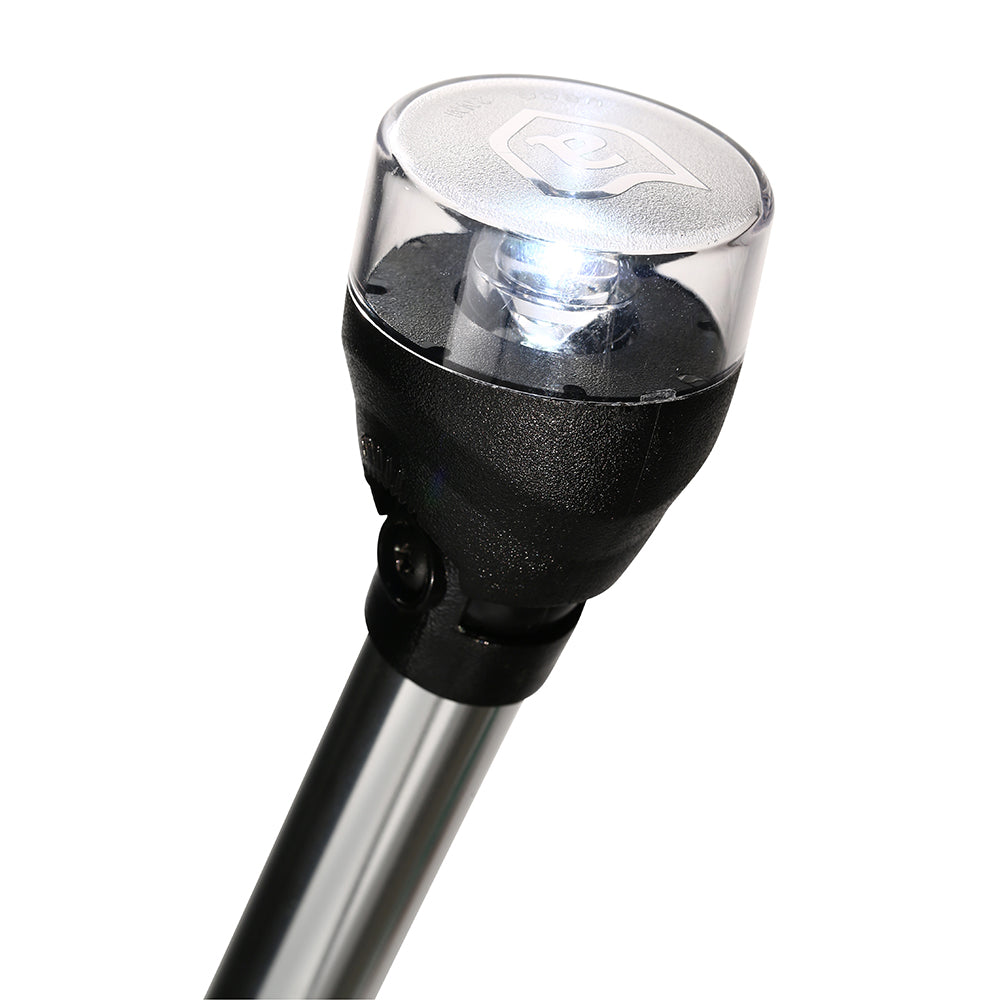 Attwood LED Articulating All Around Light  42 Pole 553042A7