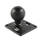 RAM Mount 75mm x 75mm VESA 3625 Plate w225 D Size Ball RAMD2461U