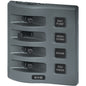Blue Sea 4305 WeatherDeck 12V DC Waterproof Switch Panel  4 Posistion 4305