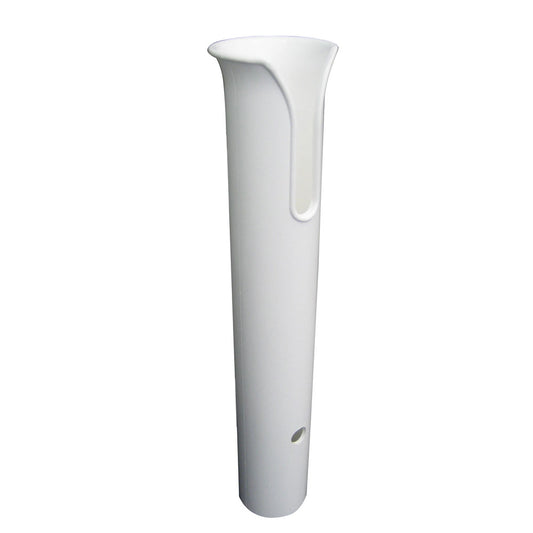 TACO Poly ThruBolt Rod Holder wMounting Holes  No Hardware  White P04011W