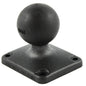 RAM Mount 2 x 25 Rectangle Composite Base w15 Ball RAP202U225
