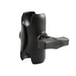 RAM Mount Composite Short Double Socket Arm f15 Ball Base RAP201UB
