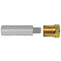 Tecnoseal E1 Pencil Zinc wBrass Cap TECE1C